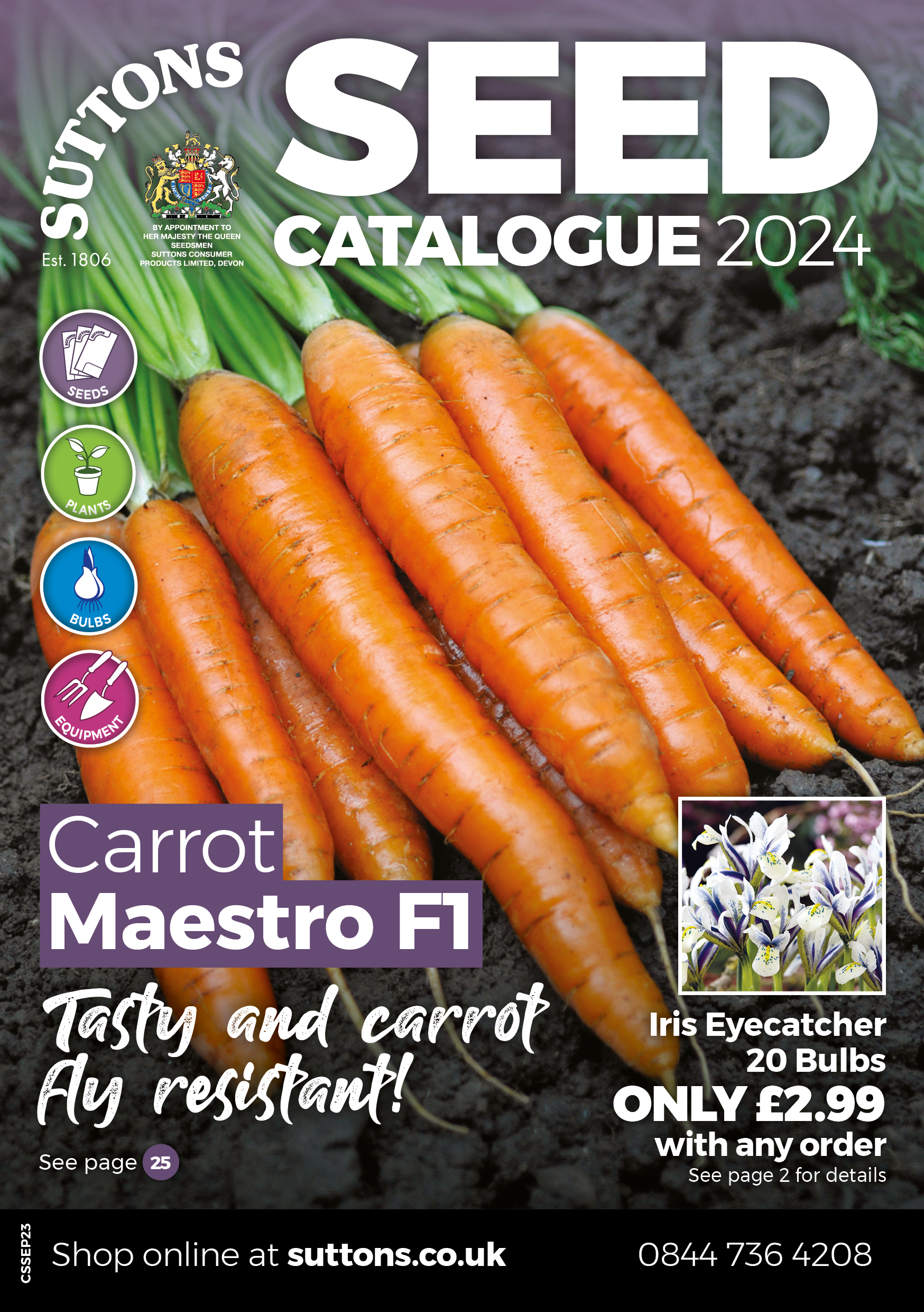 Suttons Seed Catalogue 2024